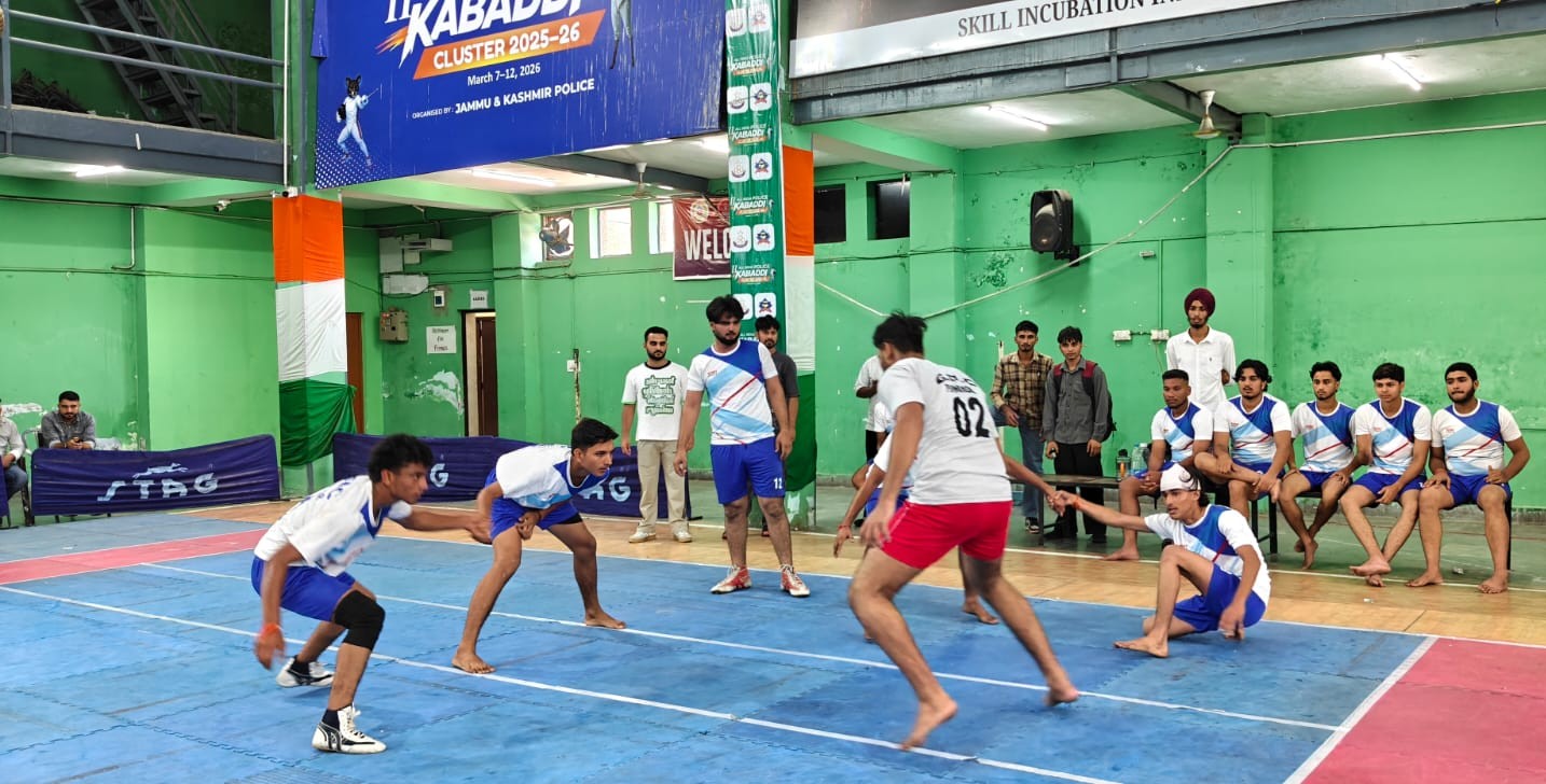 QFs position cleared in inter-college Kabaddi 